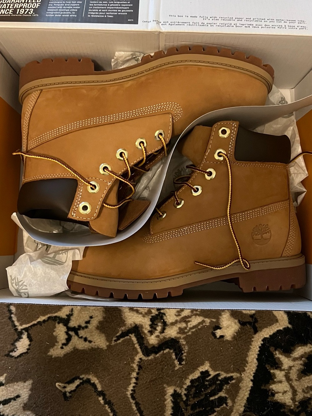 Timberland Men's 6-Inch Boots in Wheat Brown